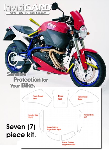 InvisiGARD Plastic Protection Kit for Buell X1 Lightning®