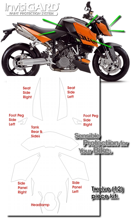 Premium PVC Motorcycle Raincover KTM 990 Super Duke R Lc8 2014 RCOPRE02 for sale online