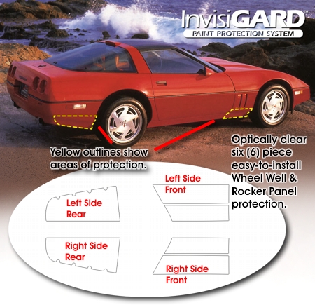 C4 corvette sales mud flaps