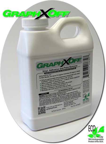 GraphXOff Vinyl, Adhesive and Paint Remover - GROG - 16 Ounce
